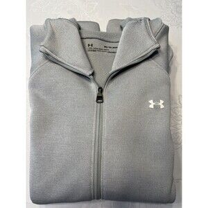 Under Armour DFO Swacket Gray Full Zip Hooded Jacket Women’s XS ~ EUC